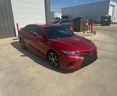 Red 2020 Toyota Camry SE