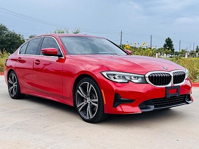 Red 2020 BMW 3 Series 330i