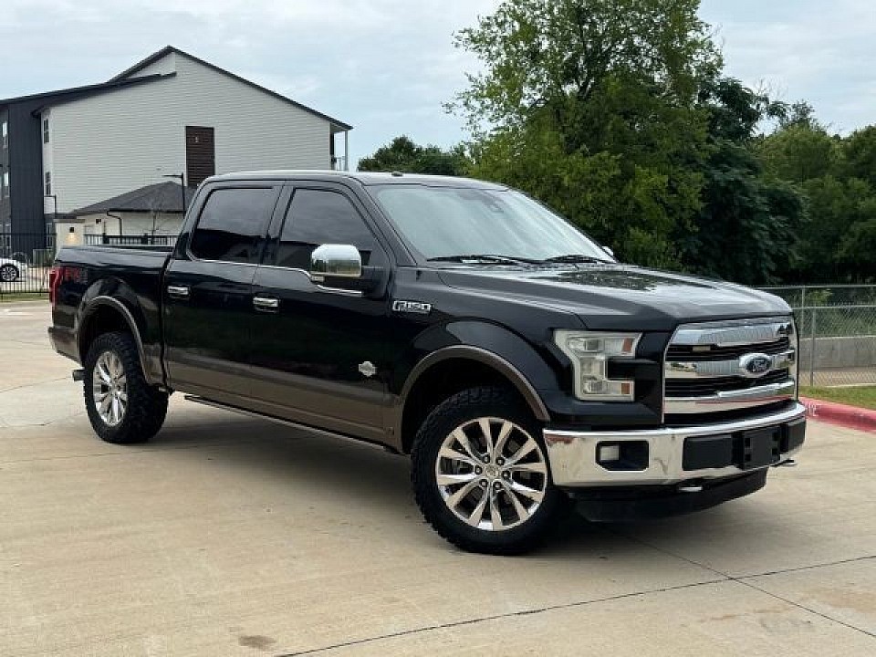 Black 2015 Ford F-150 King Ranch Pickup 4D 5 1/2 ft