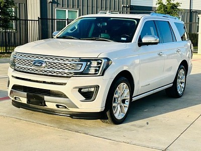 White 2018 Ford Expedition Platinum 4x4