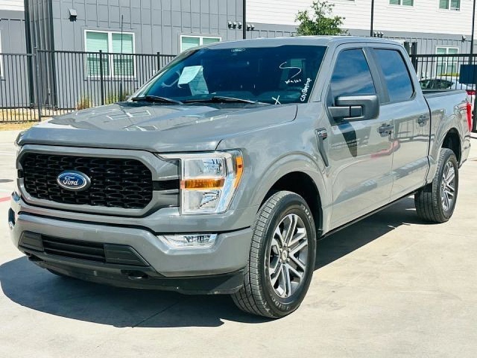 Grey 2021 Ford F-150 XL PickUp 4D 5 1/2 ft
