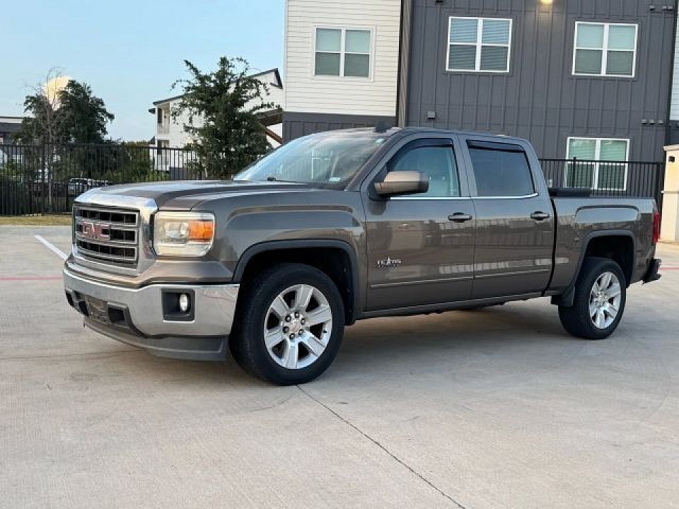 Brown 2015 GMC Sierra 1500 2WD SLE Crew Cab