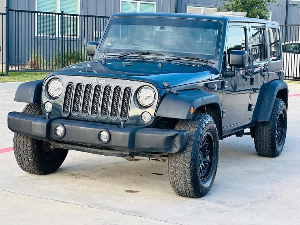 Black 2018 Jeep Wrangler JK Unlimited Sport RHD 4x4