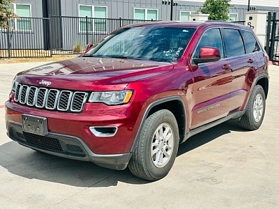 Red 2018 Jeep Grand Cherokee Laredo Sport Utility 4D