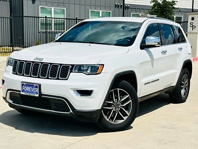 White 2019 Jeep Grand Cherokee Limited Sport Utility 4D