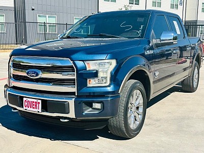 2016 Blue Ford F-150 King Ranch 4WD Super Crew