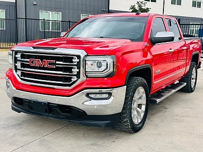 2018 Red GMC Sierra 1500 4WD SLT Crew Cab